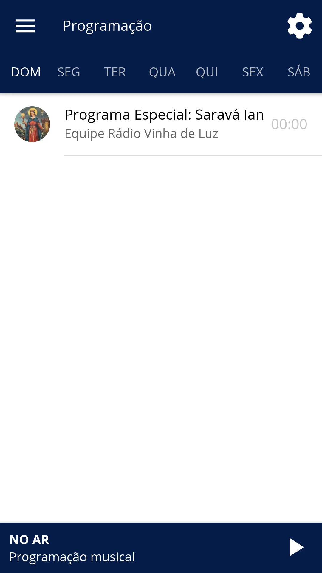 Rádio de Umbanda Vinha de Luz | Indus Appstore | Screenshot