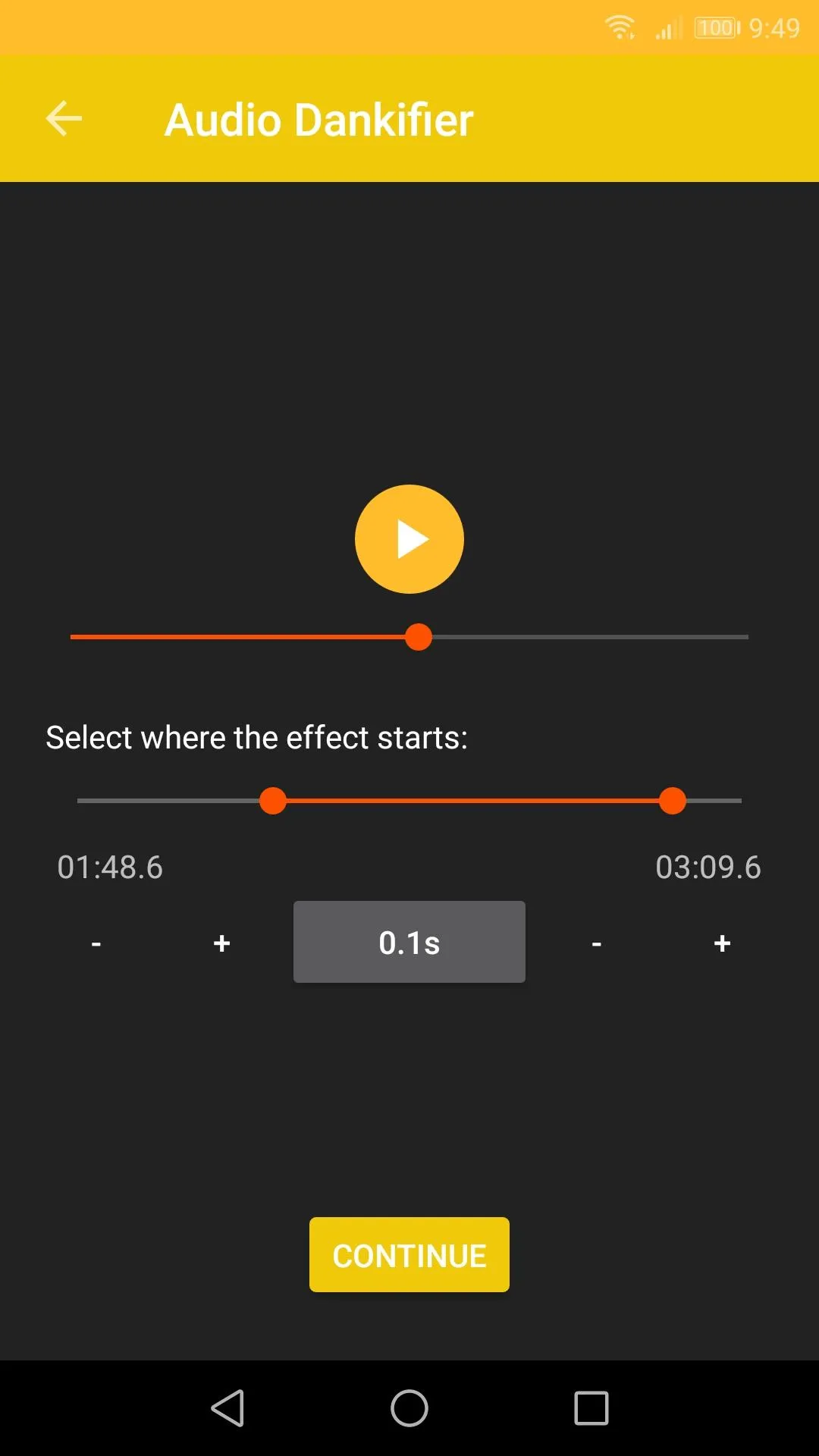 Audio Dankifier | Indus Appstore | Screenshot