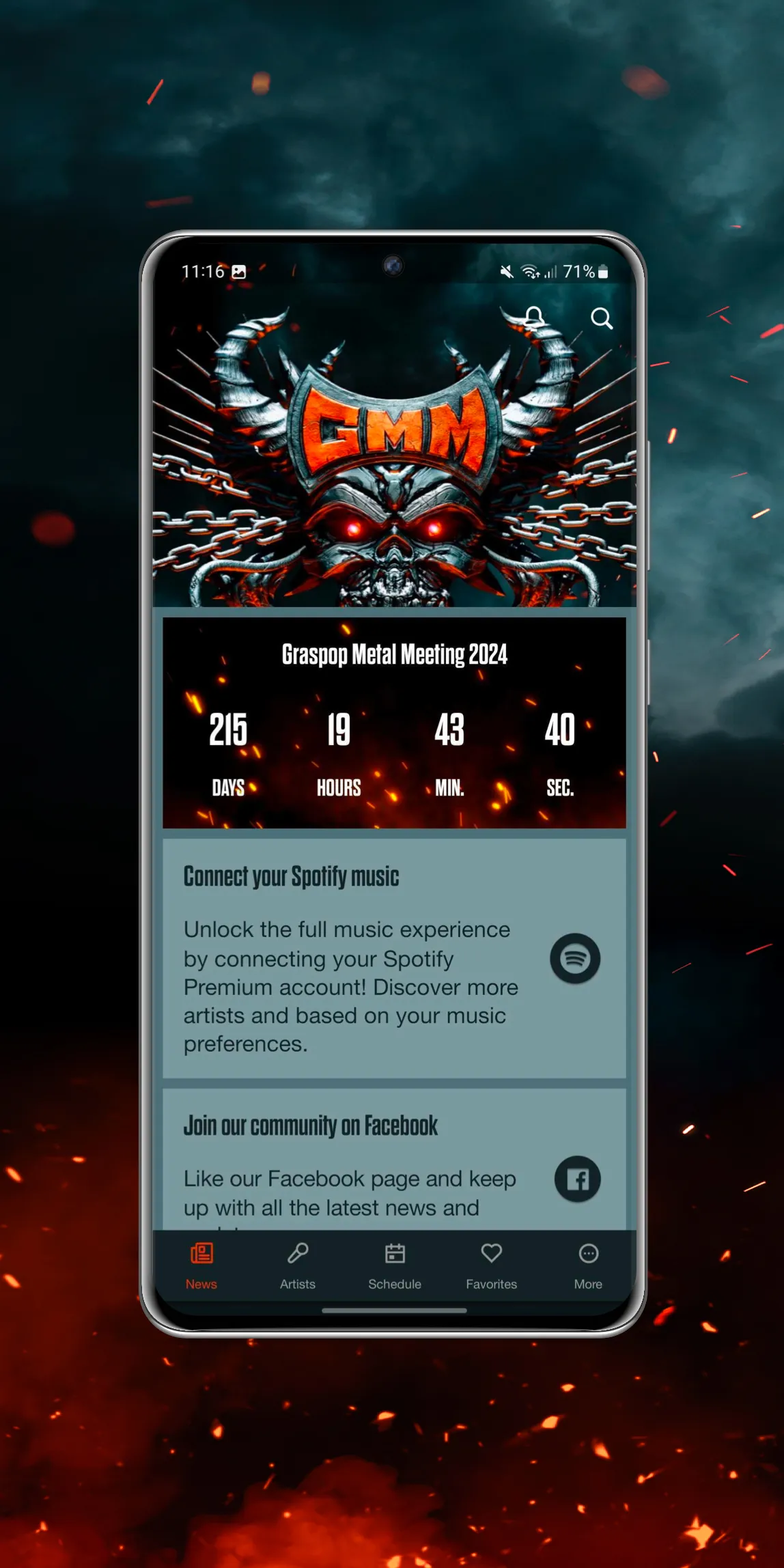 Graspop Metal Meeting | Indus Appstore | Screenshot