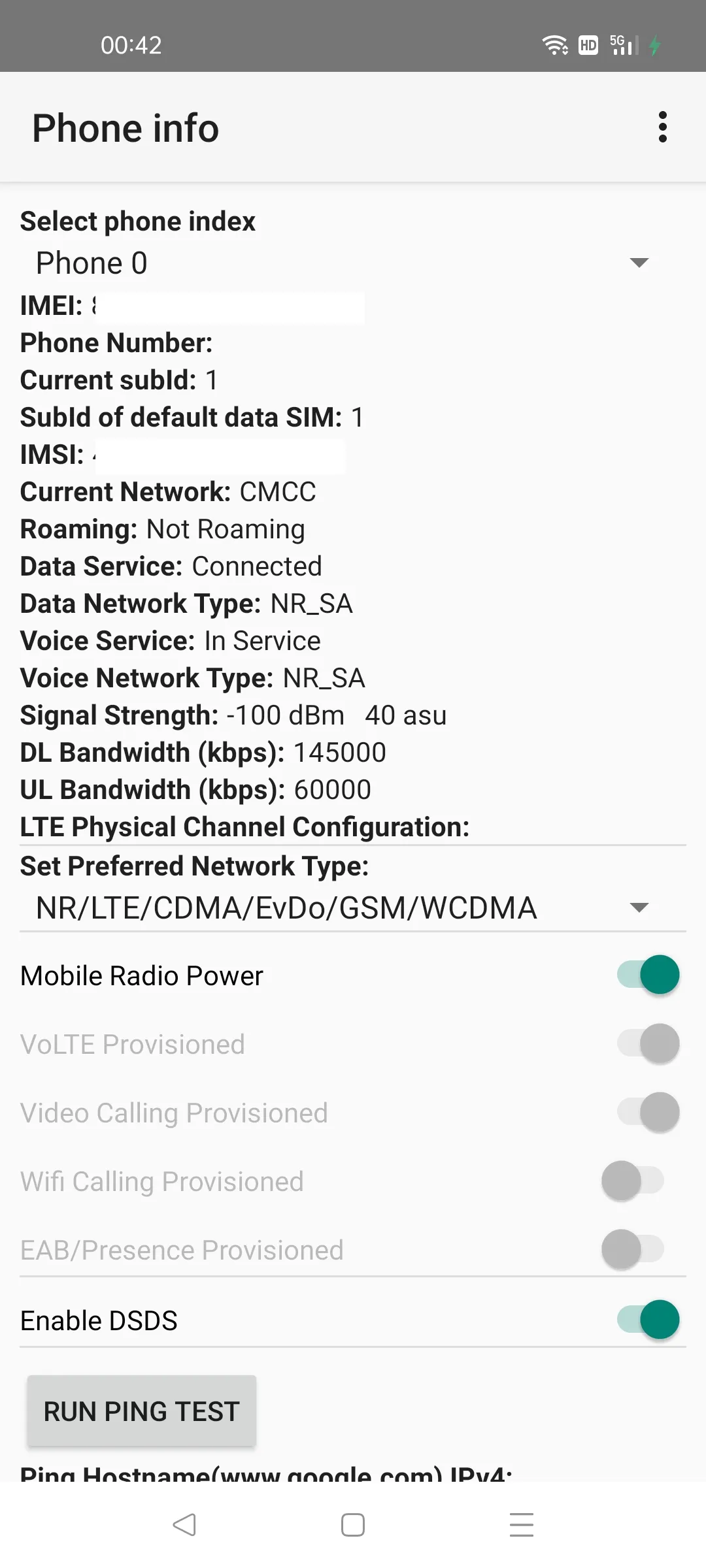 5G Setting | Indus Appstore | Screenshot