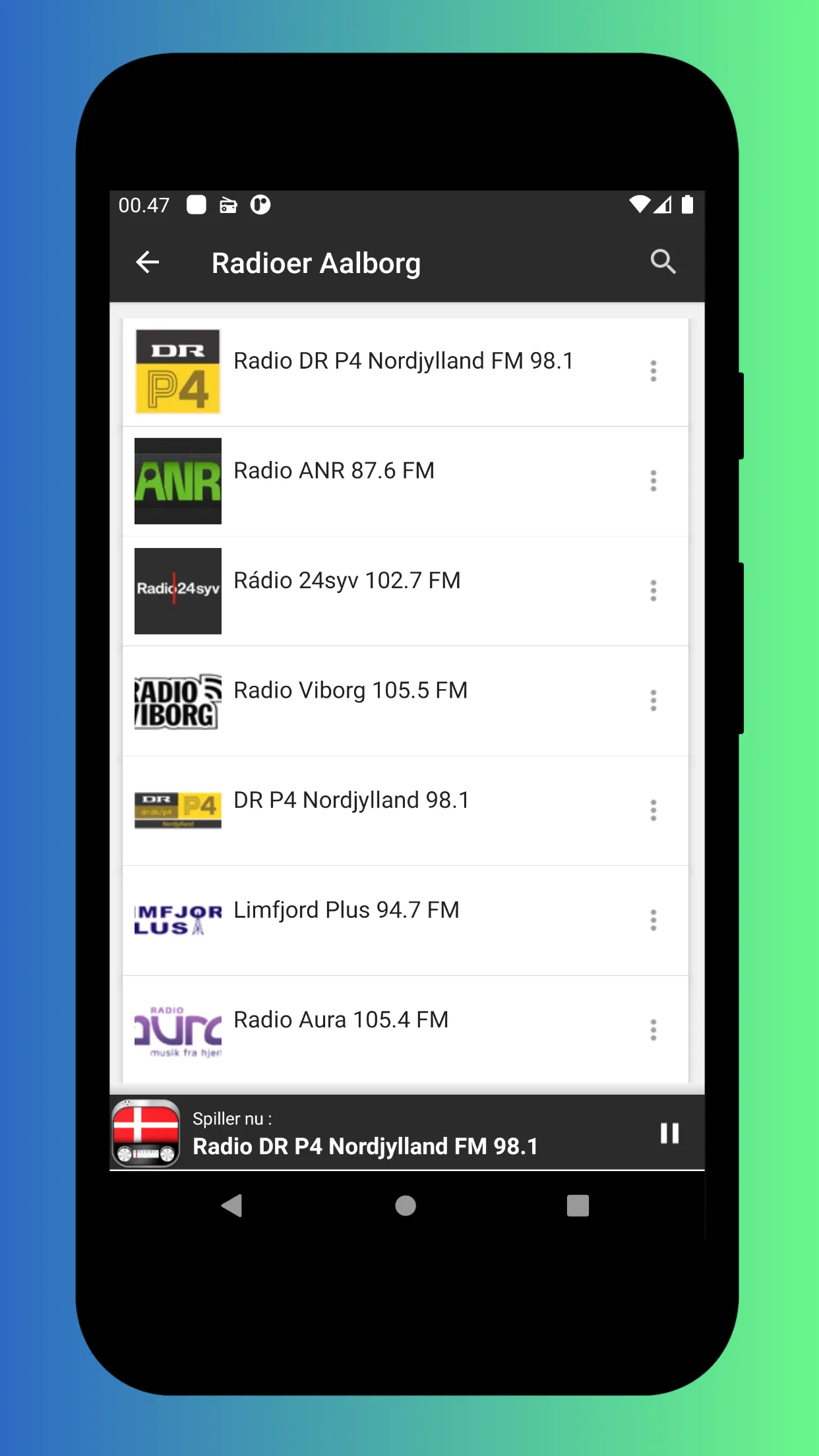 Radio Denmark FM - DAB Radio | Indus Appstore | Screenshot