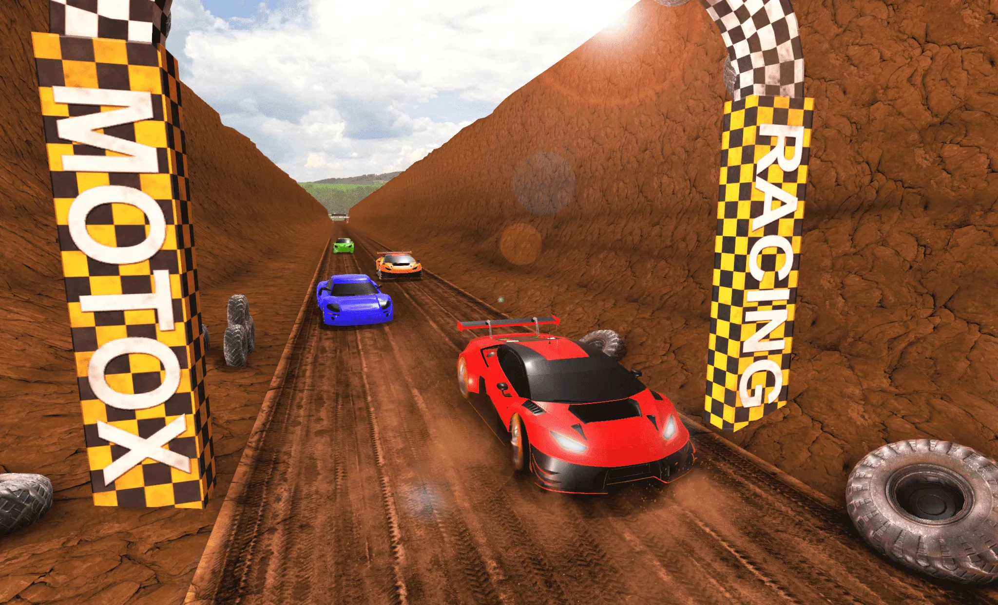 Dirt Track Car Racing | Indus Appstore | Screenshot