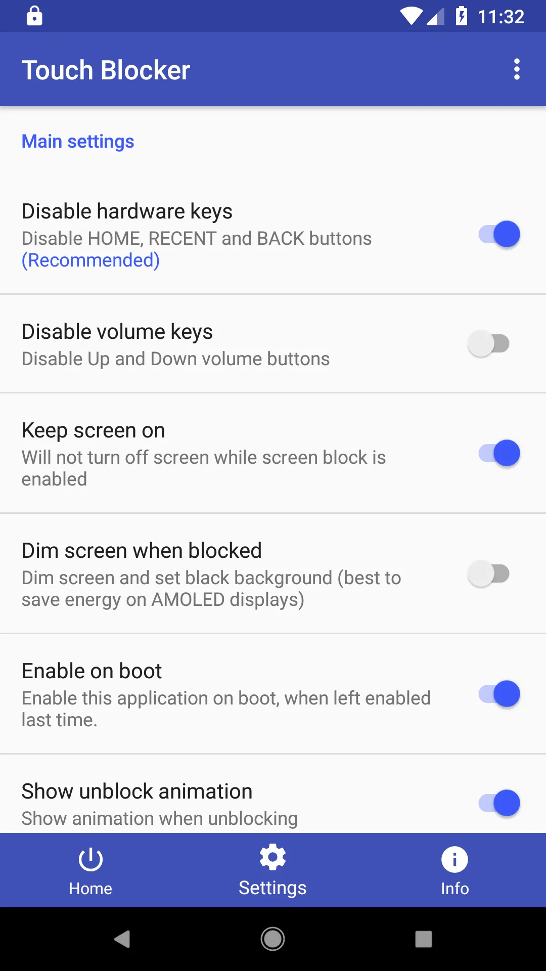 Touch Blocker - Block touches | Indus Appstore | Screenshot