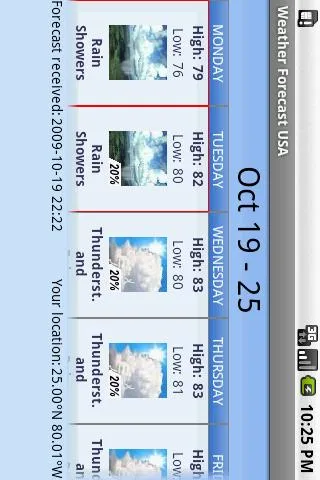 Weather Forecast USA | Indus Appstore | Screenshot