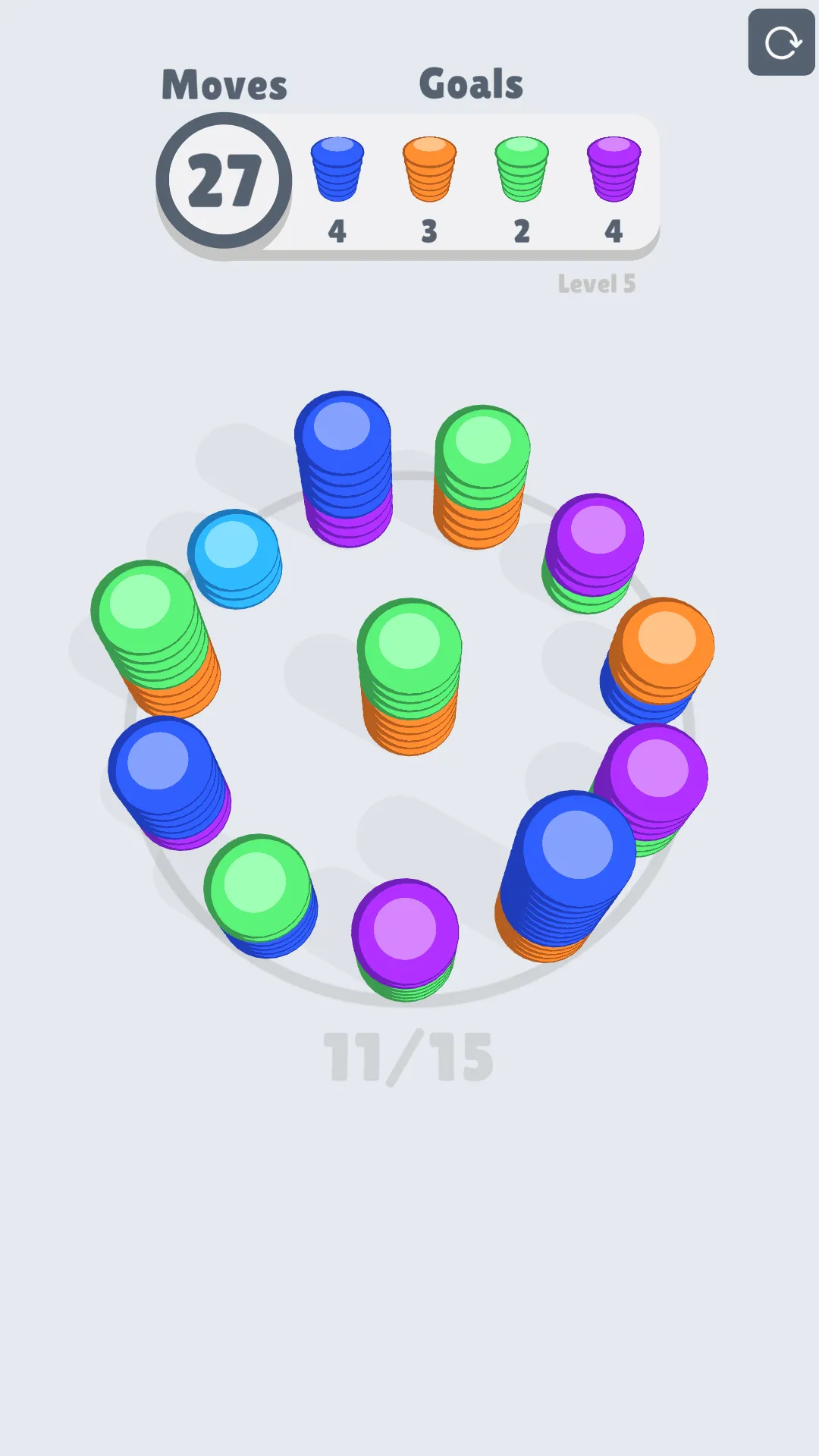 Stack Up Circle | Indus Appstore | Screenshot