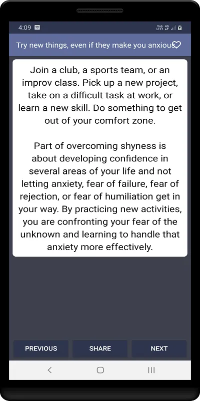 How to overcome shyness | Indus Appstore | Screenshot