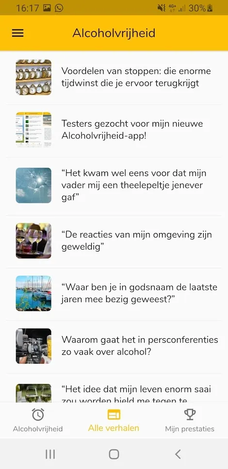 Alcoholvrijheid | Indus Appstore | Screenshot