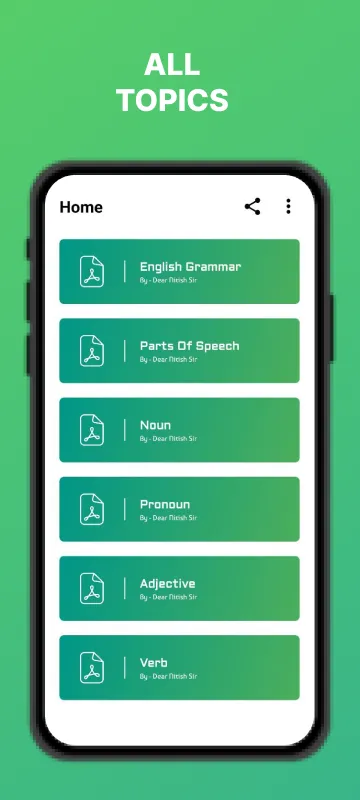 English Grammar in Hindi | Indus Appstore | Screenshot