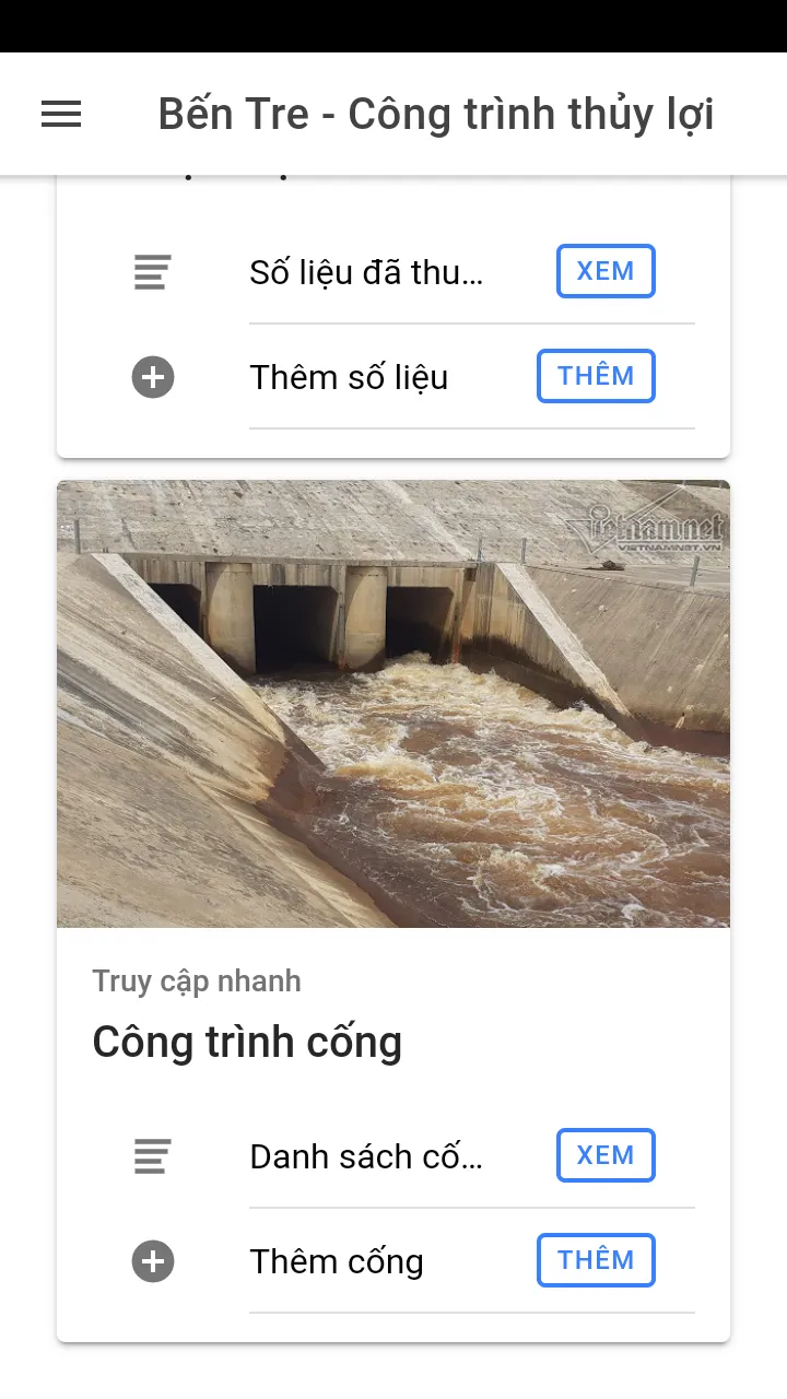 Thủy lợi Bến Tre | Indus Appstore | Screenshot