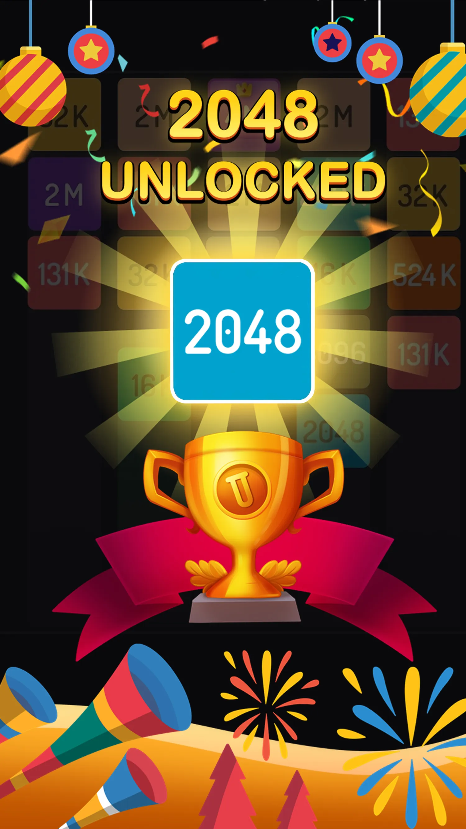 2048 Merge Games - M2 Blocks | Indus Appstore | Screenshot