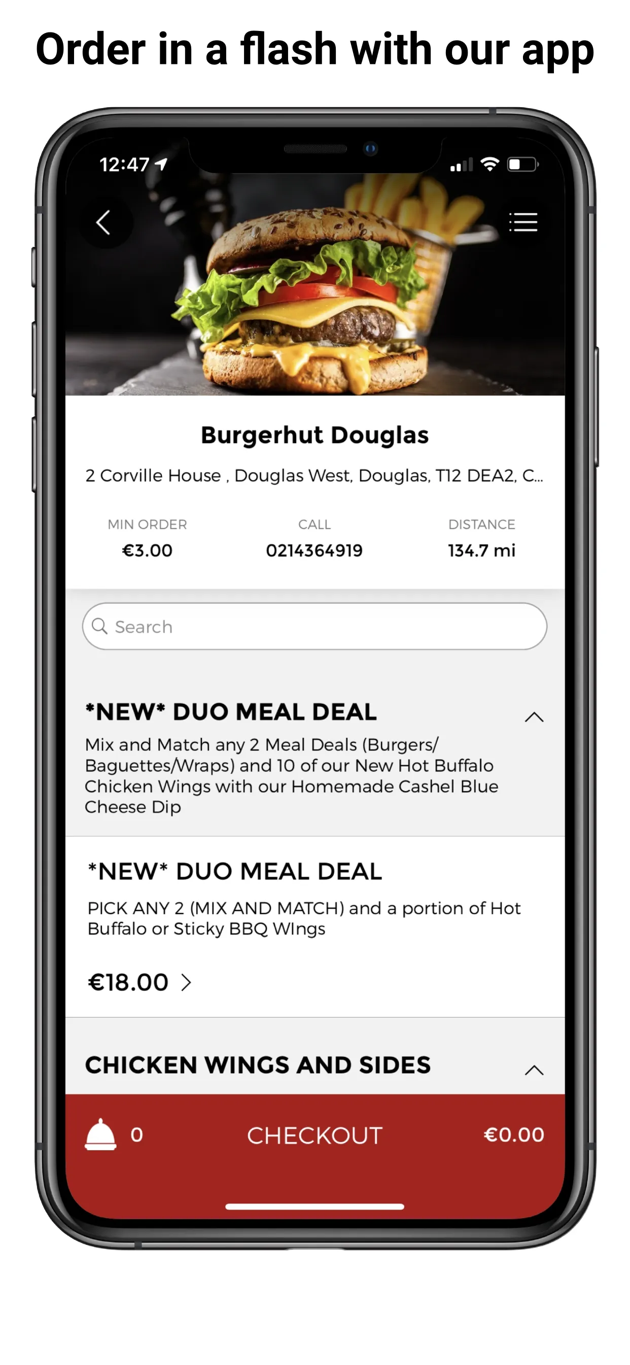 Burgerhut Cork | Indus Appstore | Screenshot