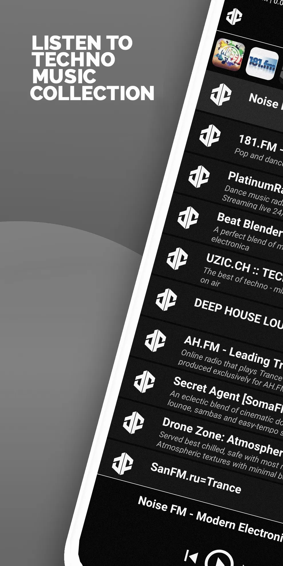 TechnoFreak - Techno Radio | Indus Appstore | Screenshot