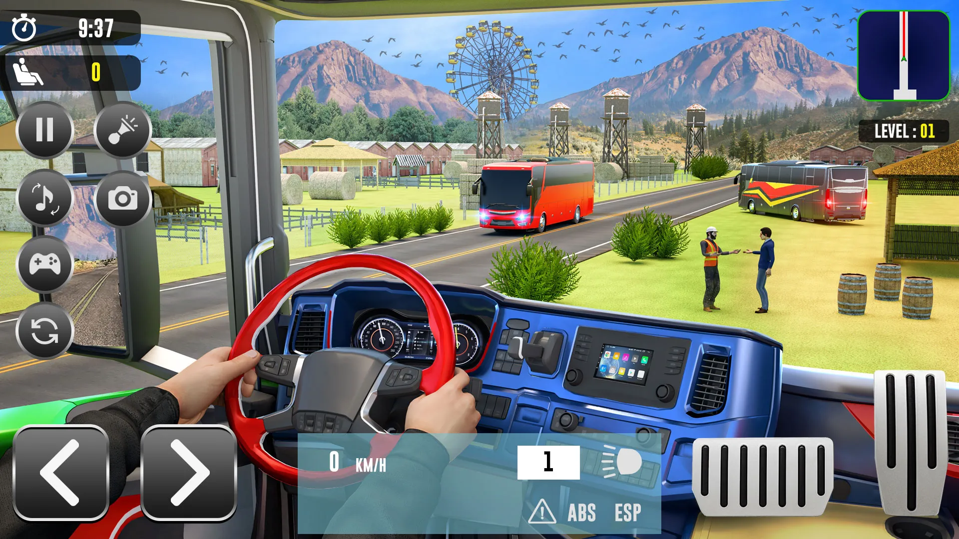 Bus Driving Simulator Bus game | Indus Appstore | Screenshot