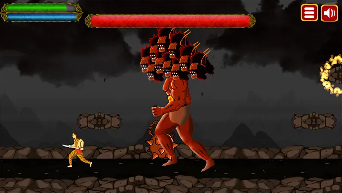 Ram vs Ravan the Ramayan games | Indus Appstore | Screenshot