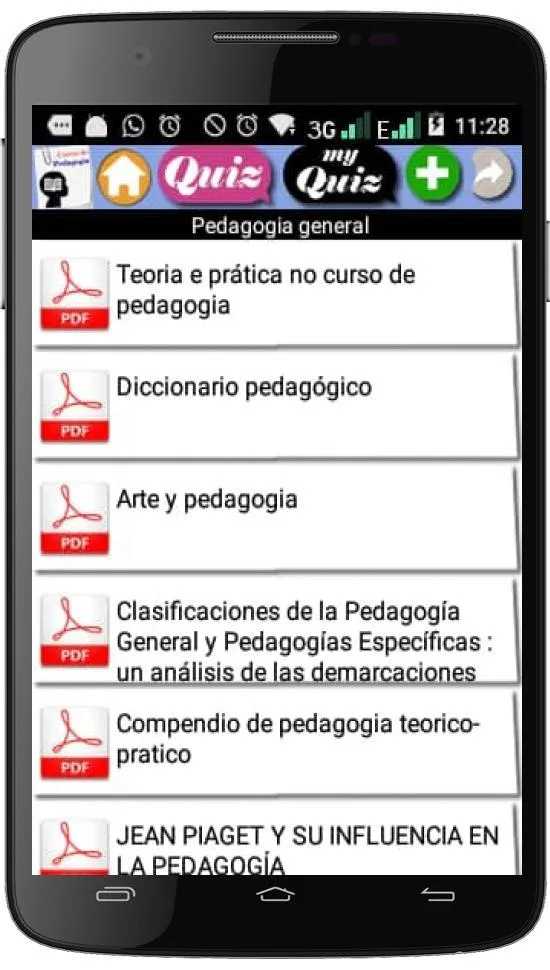 CURSO DE PEDAGOGÍA | Indus Appstore | Screenshot