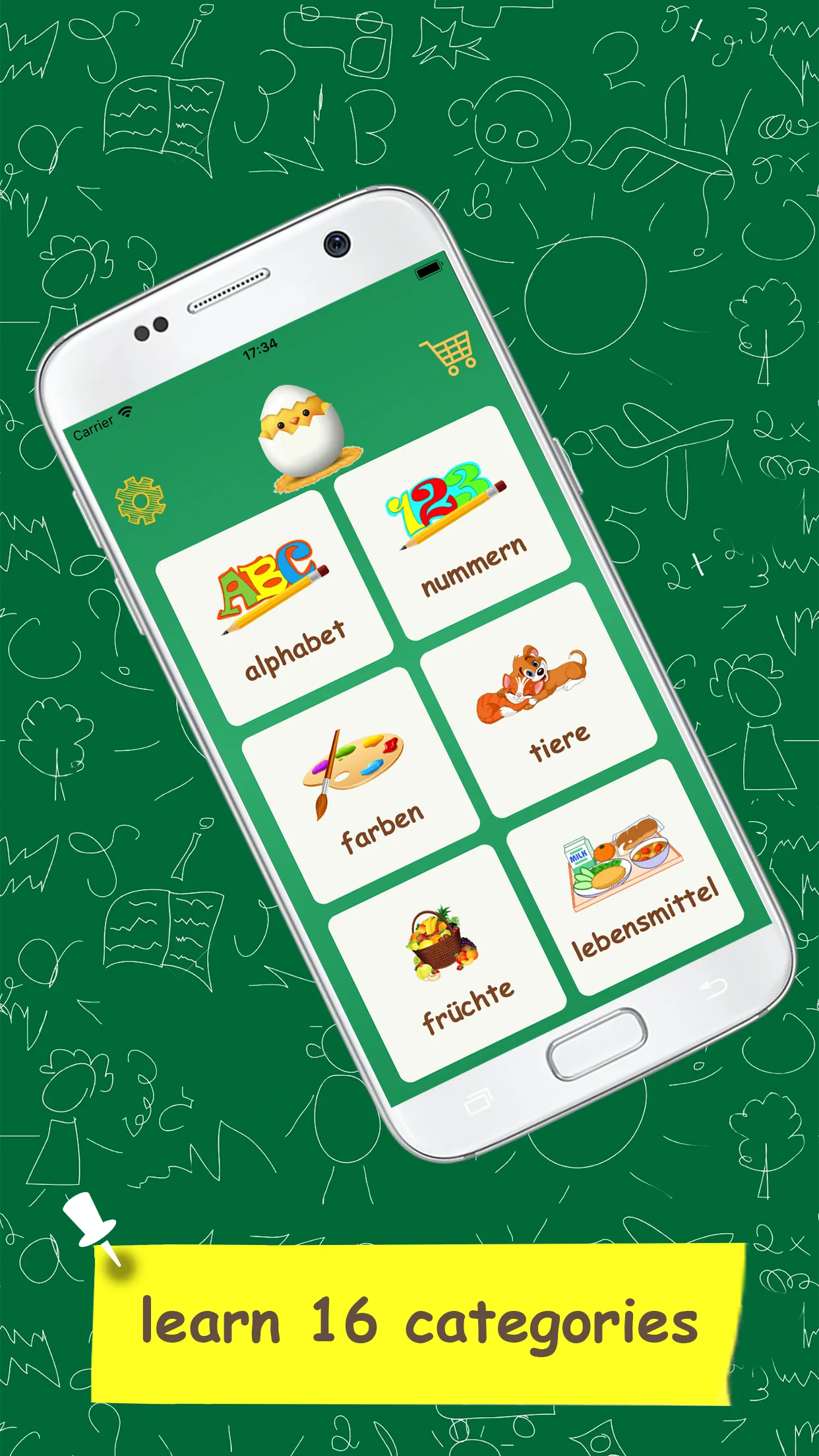 Learn German Vocabulary - Kids | Indus Appstore | Screenshot