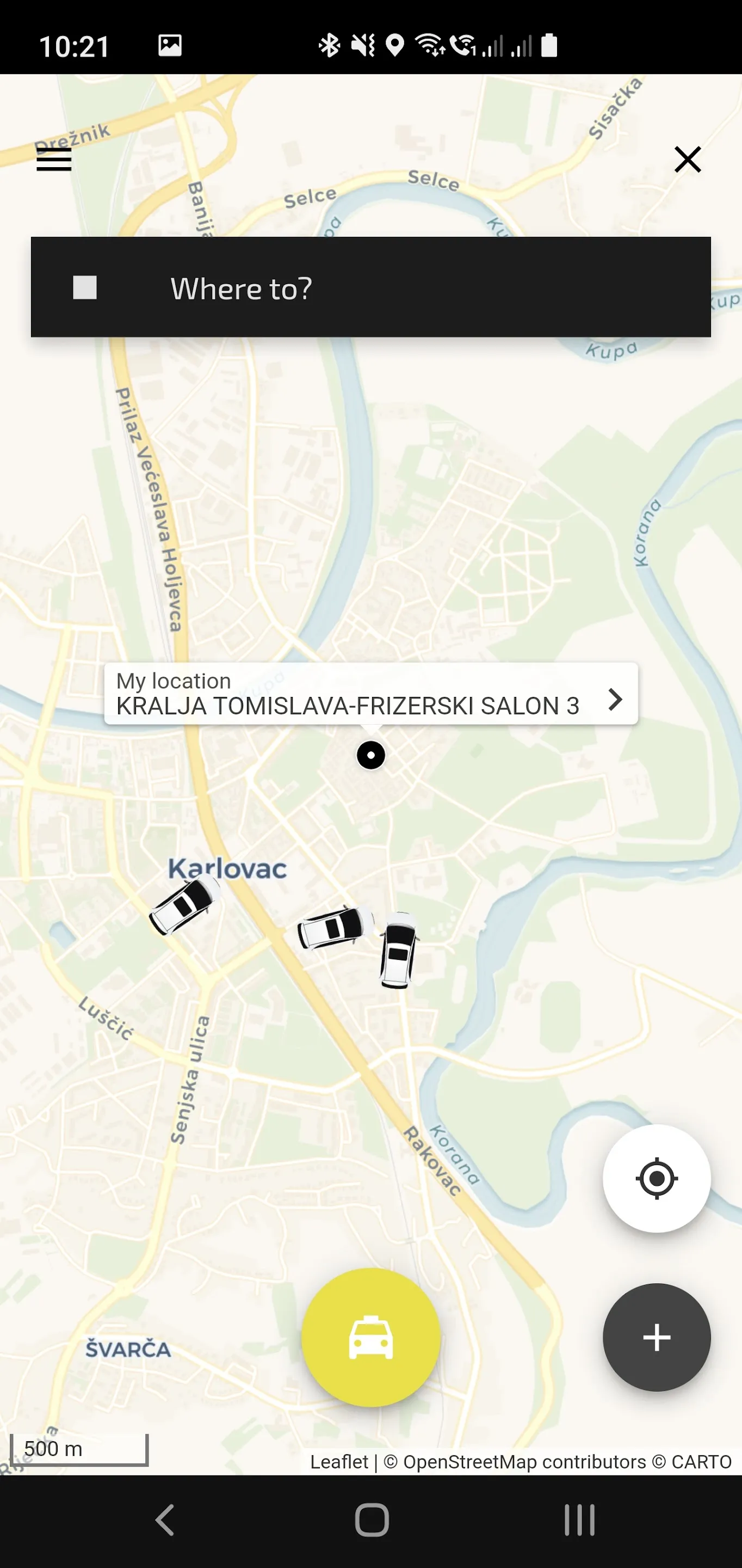 Ambasador Taxi Karlovac | Indus Appstore | Screenshot