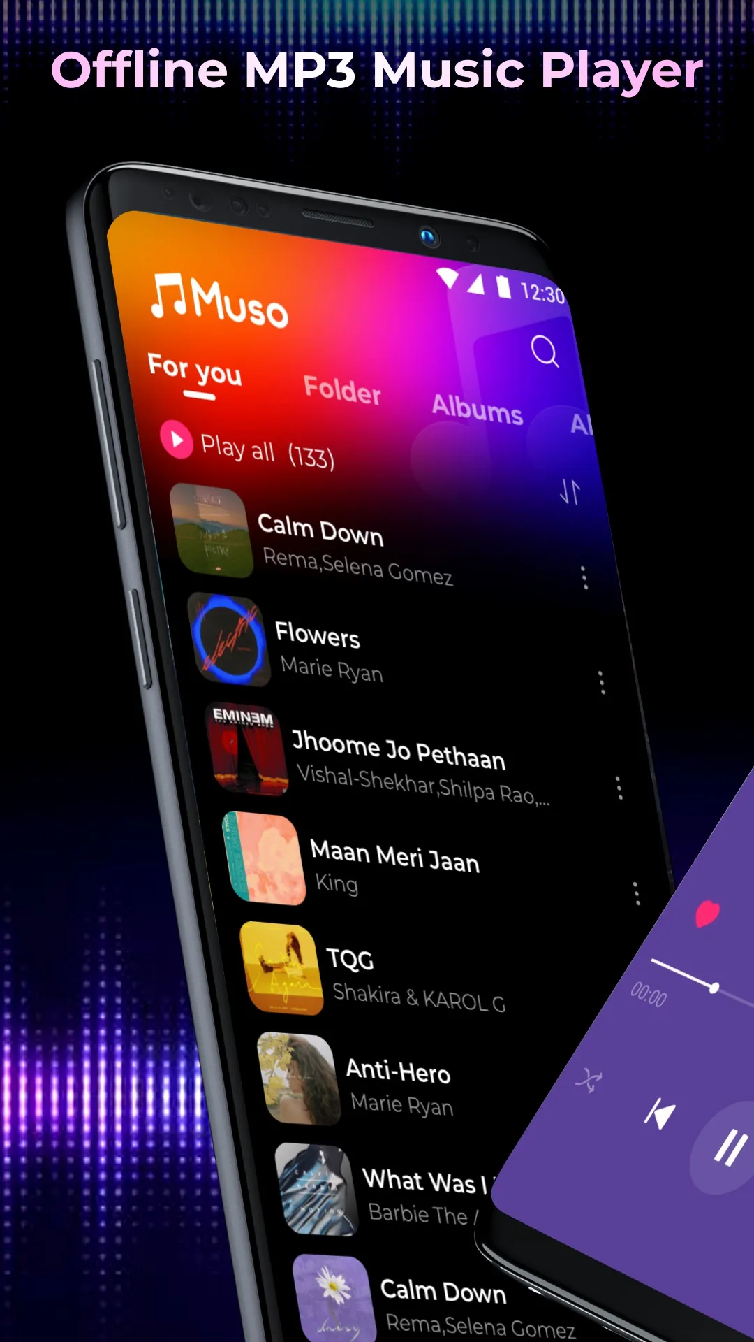 Muso: Offline MP3 Music Player | Indus Appstore | Screenshot