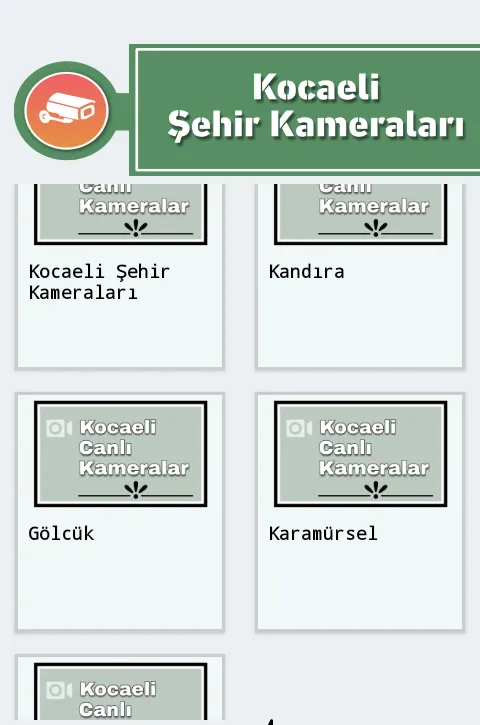 Kocaeli Şehir Kameraları | Indus Appstore | Screenshot