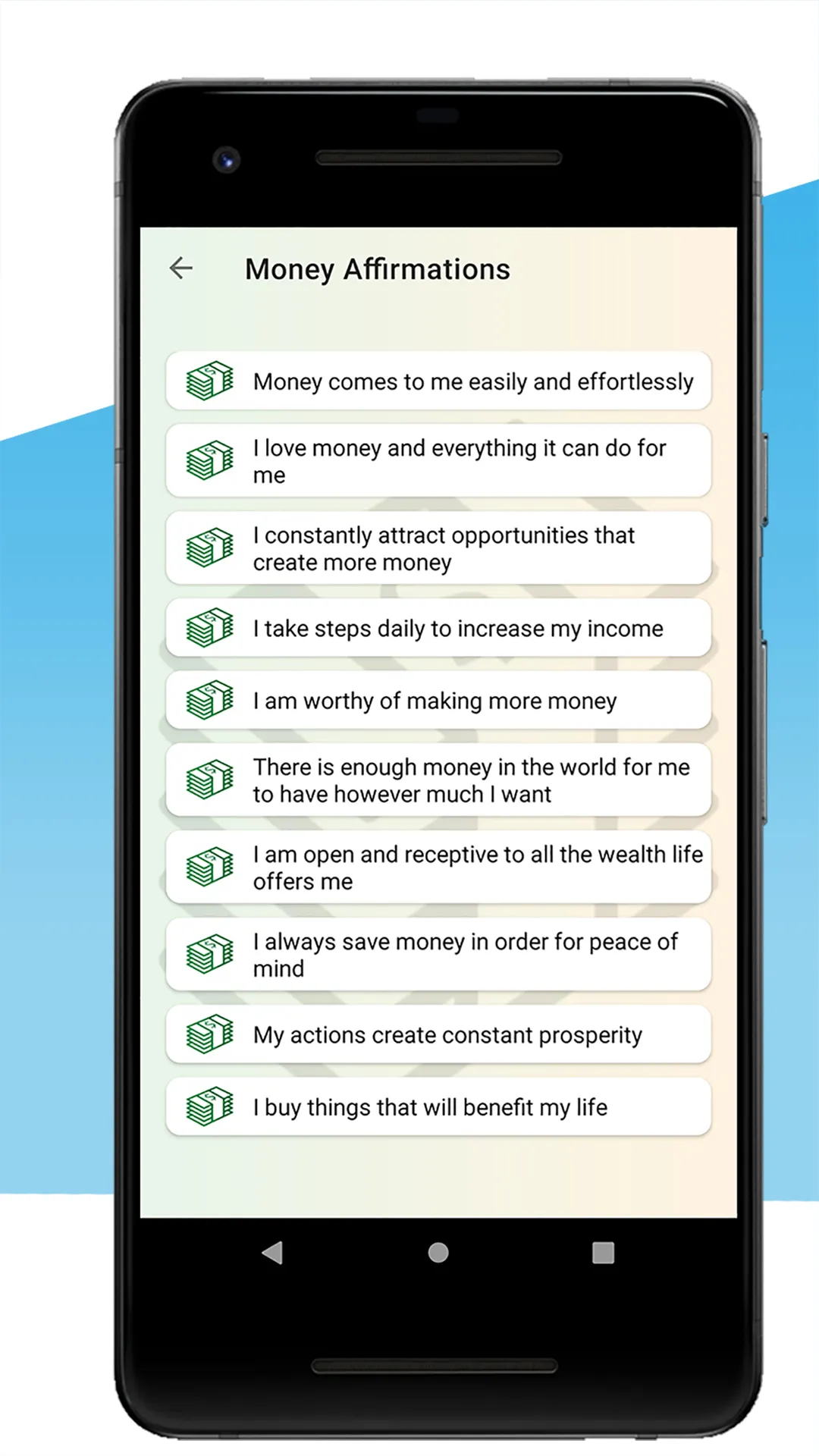 Positive Affirmations | Indus Appstore | Screenshot