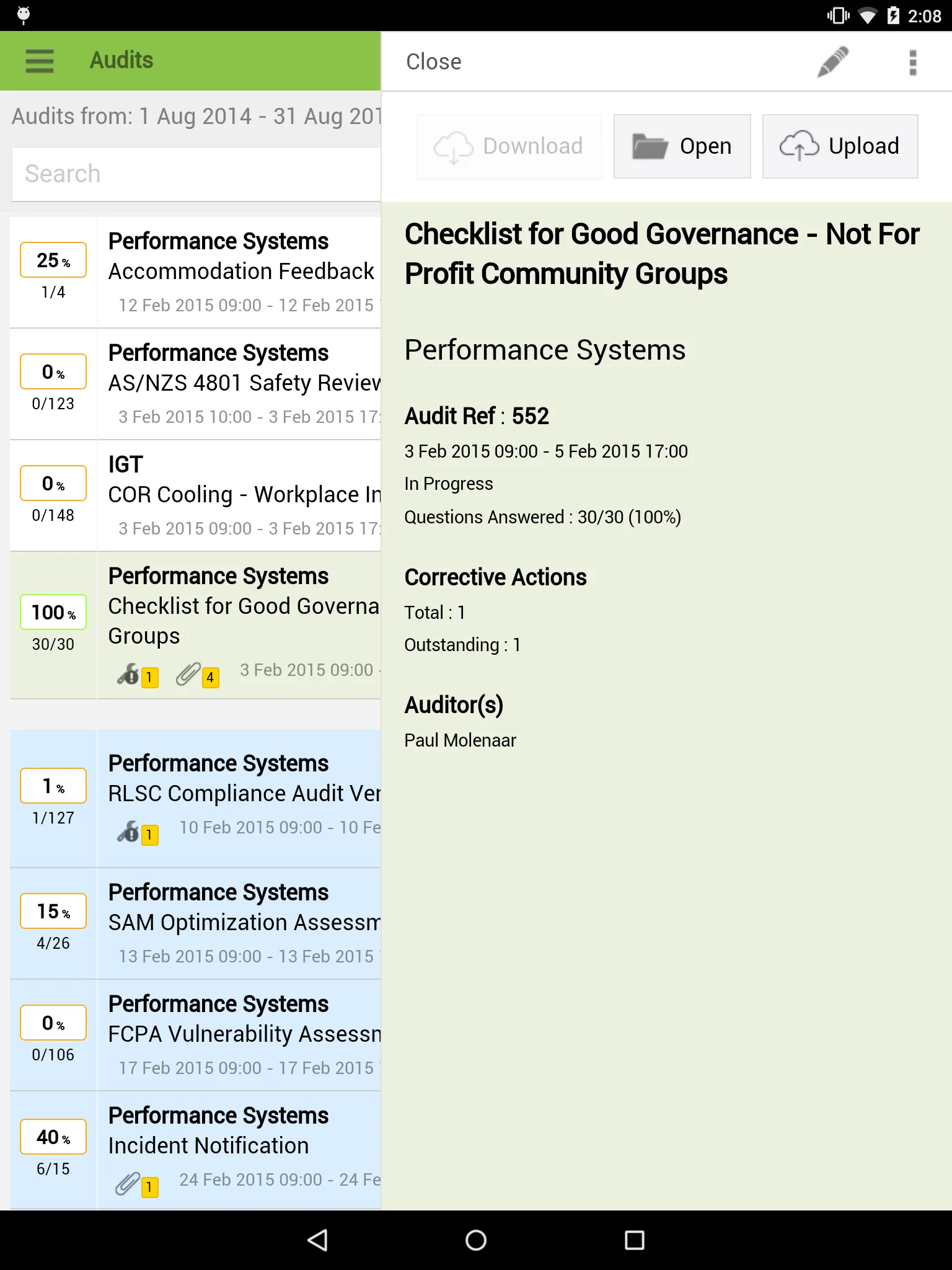 Compliance Checkpoint | Indus Appstore | Screenshot