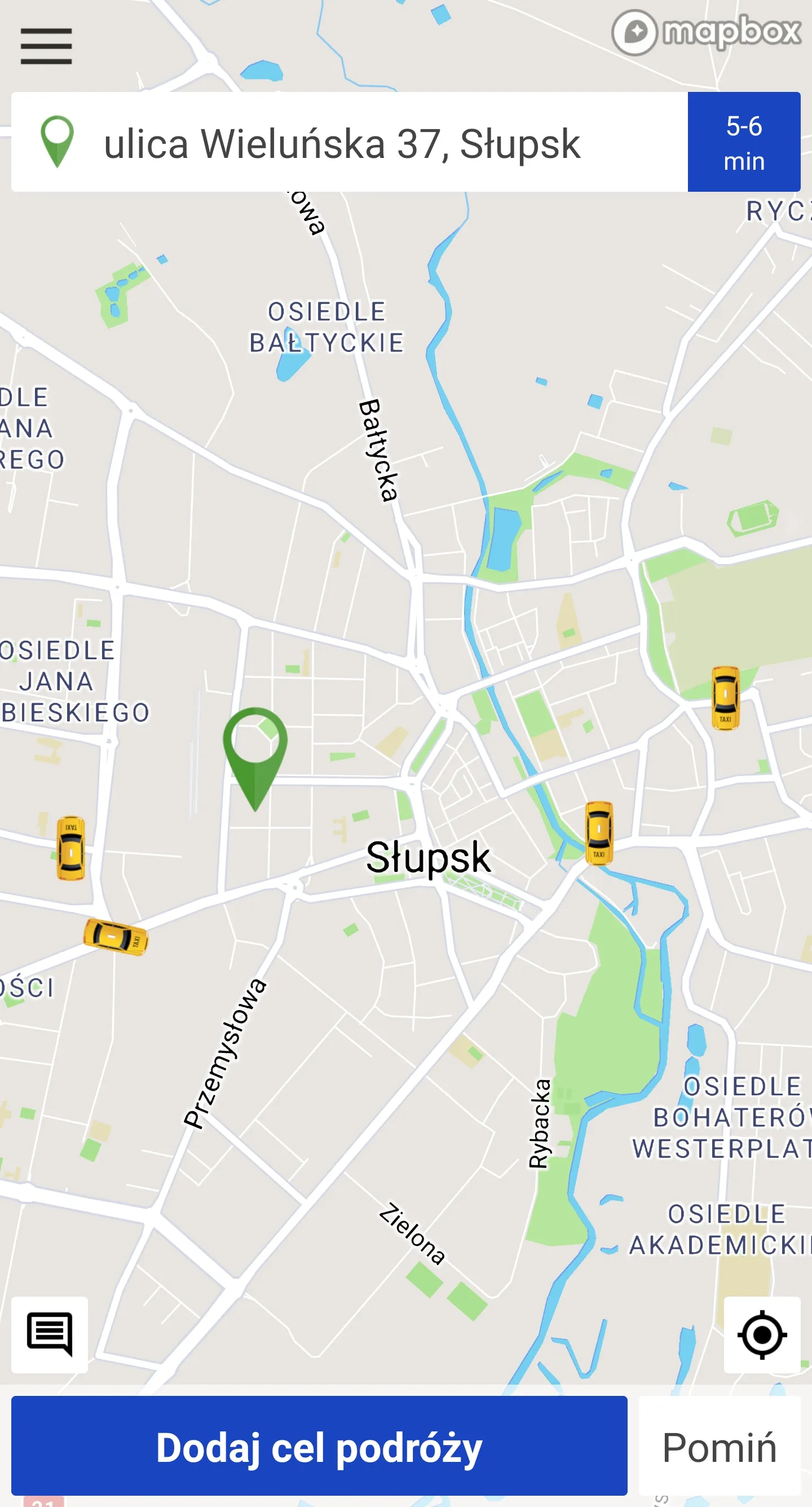 MPT Taxi Słupsk | Indus Appstore | Screenshot