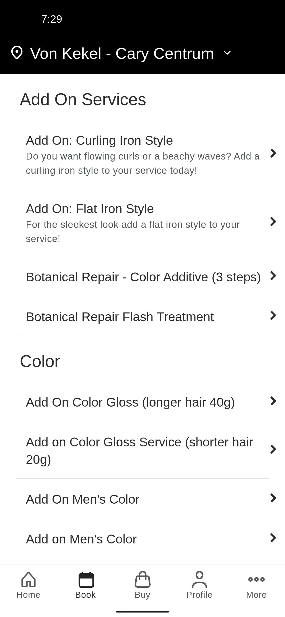 Von Kekel Salon | Indus Appstore | Screenshot