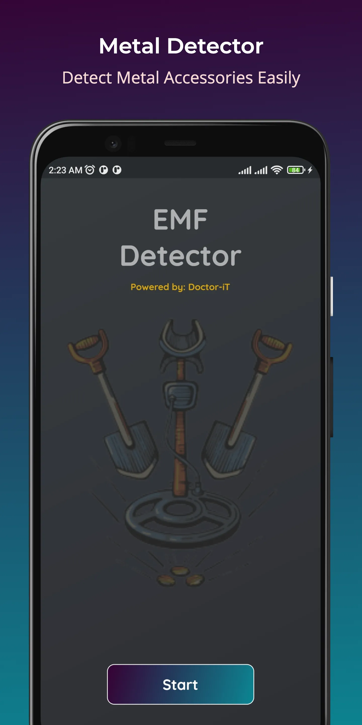 EMF Metal detector - EMF meter | Indus Appstore | Screenshot