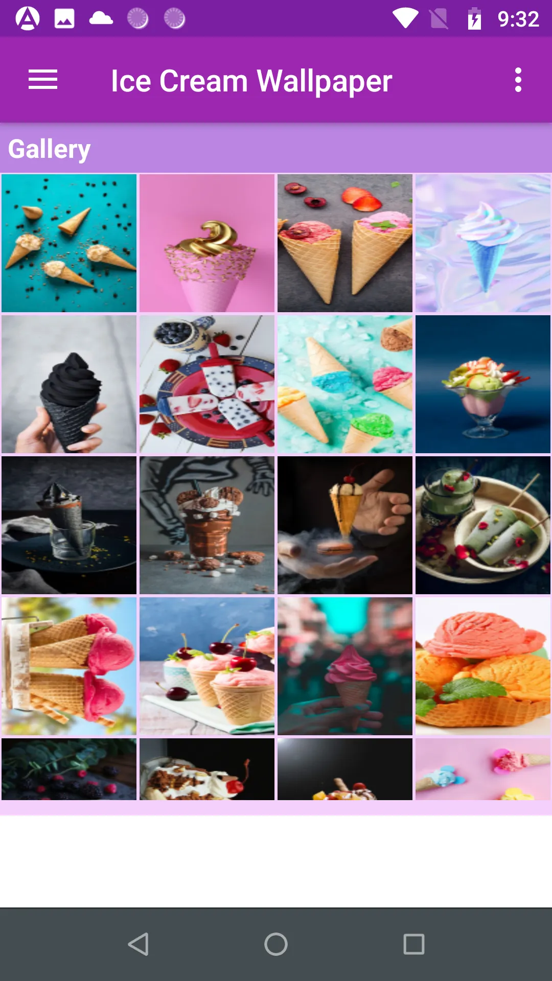 Ice Cream Wallpaper Gallery | Indus Appstore | Screenshot