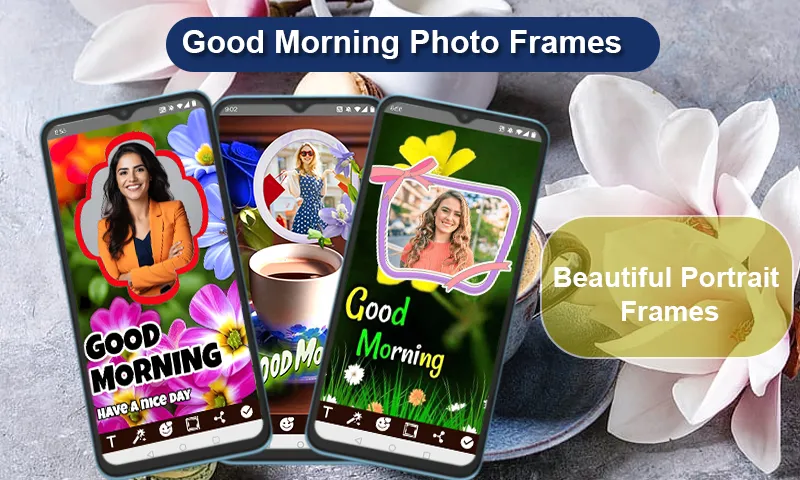 Good Morning Photo Frames | Indus Appstore | Screenshot