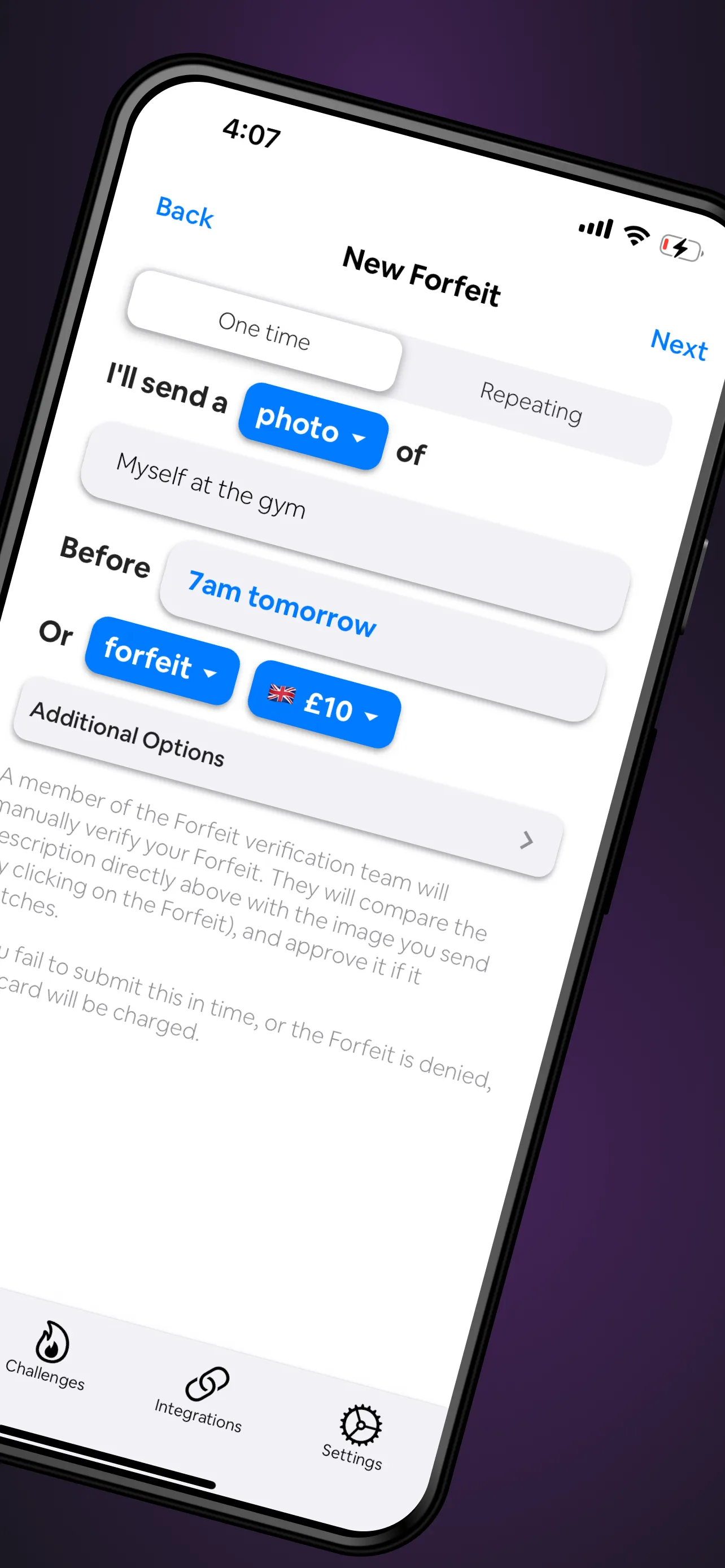 Forfeit: Money Accountability | Indus Appstore | Screenshot