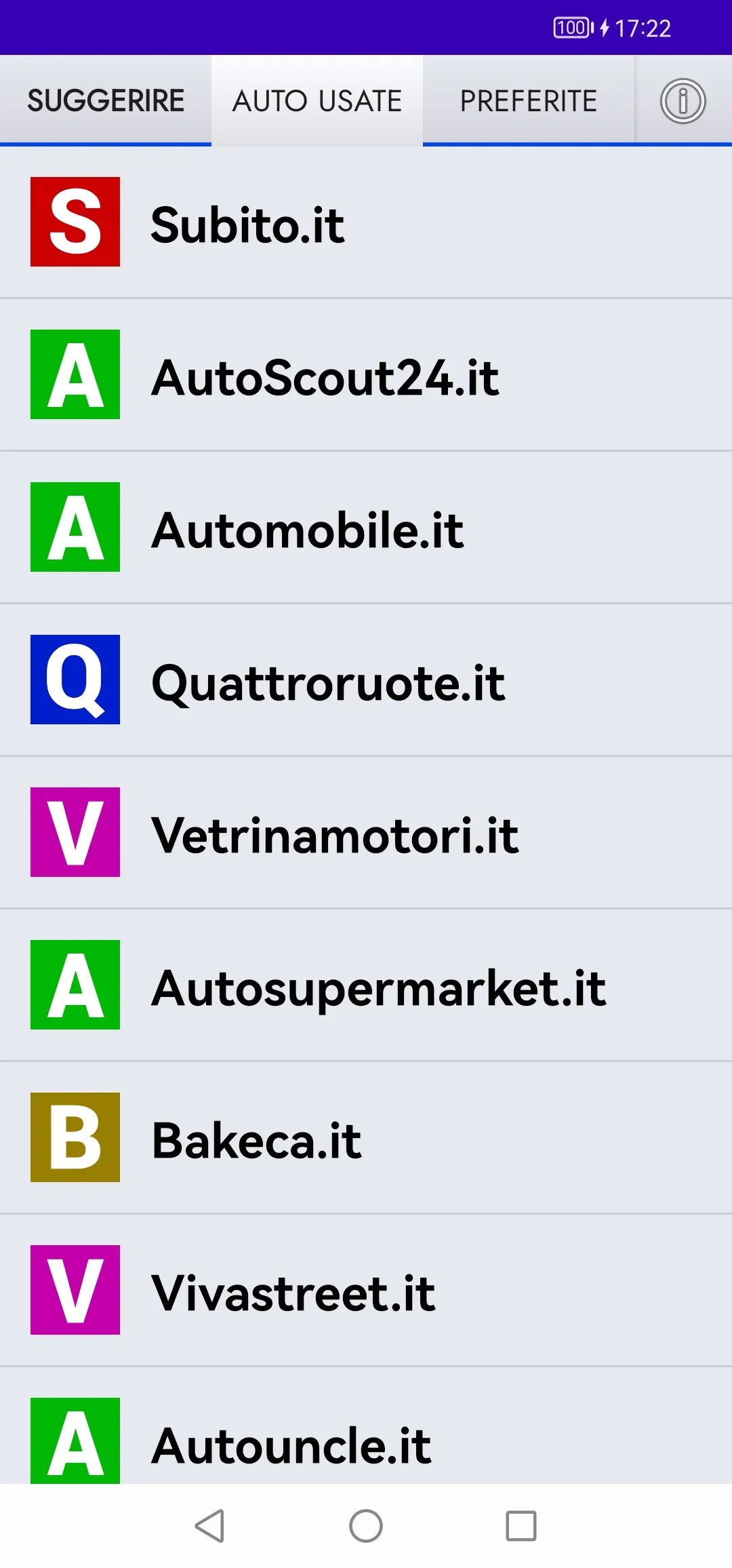 Auto Usate Italia | Indus Appstore | Screenshot