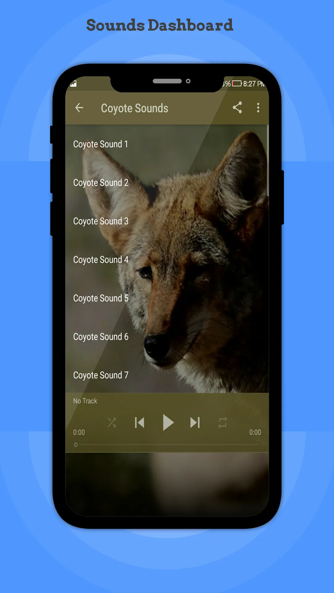 Coyote Sounds | Indus Appstore | Screenshot