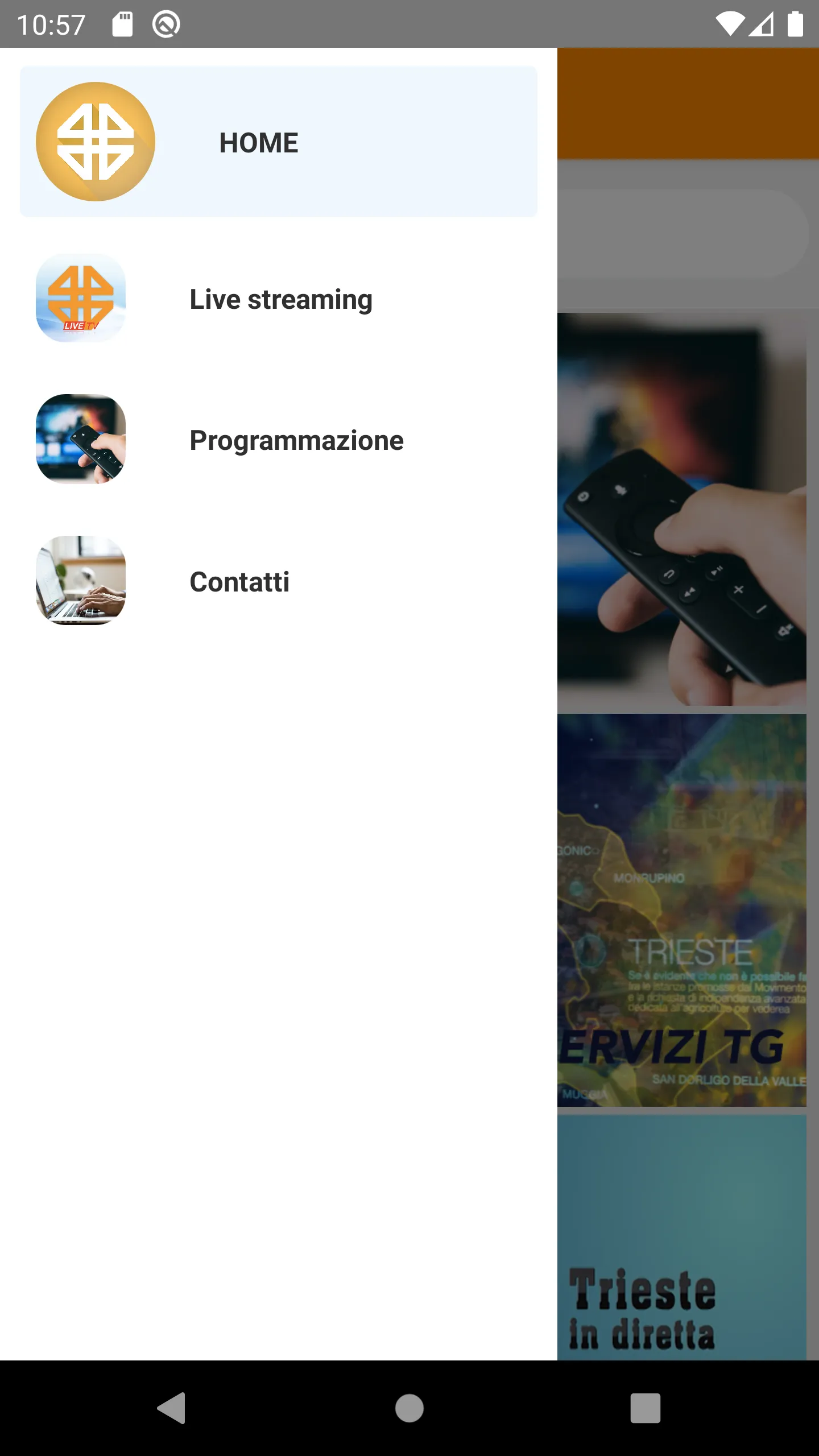 Telequattro | Indus Appstore | Screenshot