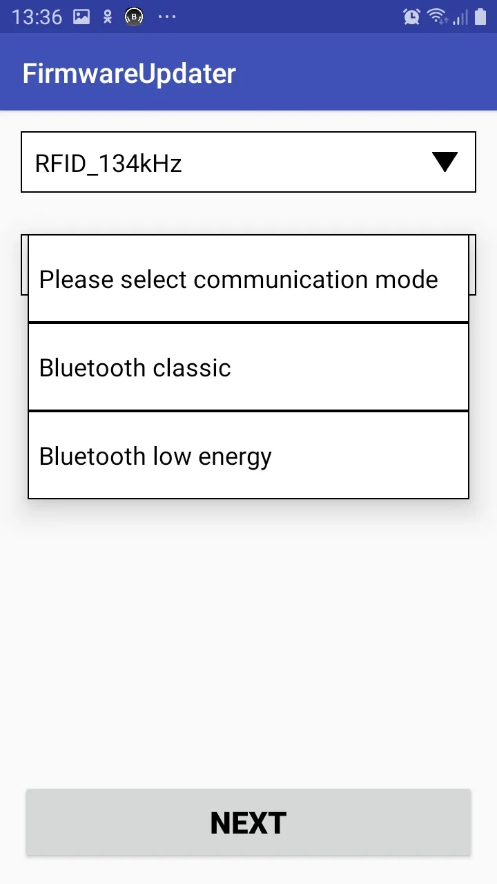 Firmware updater | Indus Appstore | Screenshot