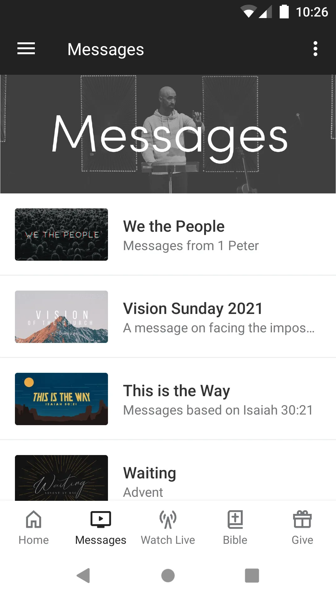 Missoula Alliance Church | Indus Appstore | Screenshot