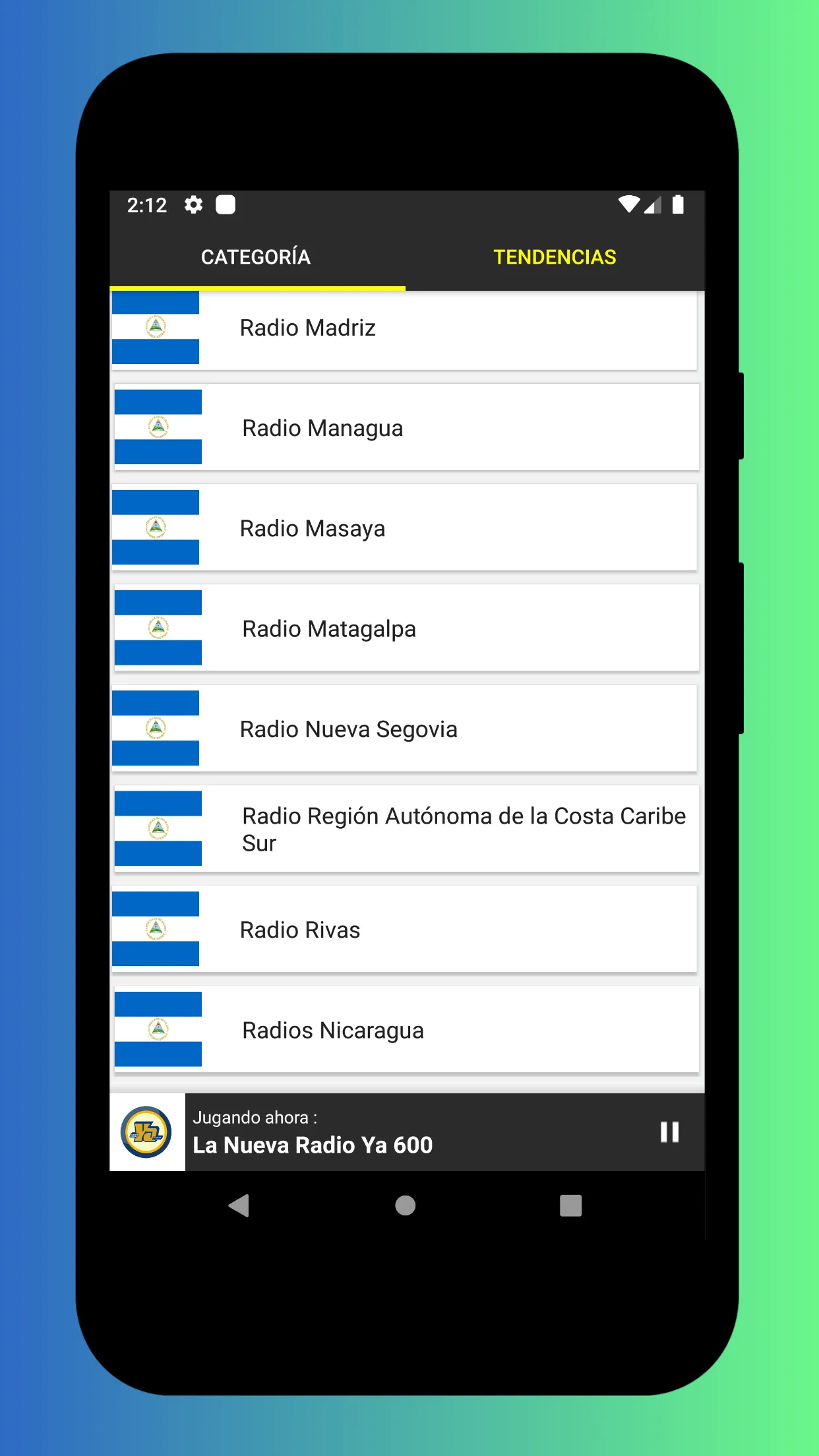 Radio Nicaragua - Radio Online | Indus Appstore | Screenshot