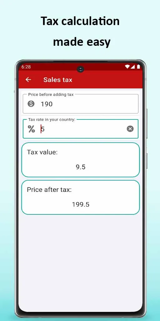 Tax Calculator 2025 | Indus Appstore | Screenshot