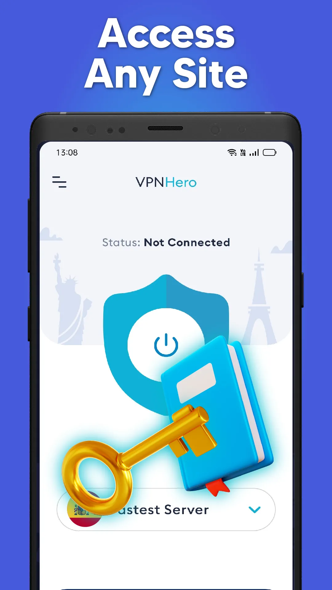 VPN Hero: Secure VPN Proxy | Indus Appstore | Screenshot