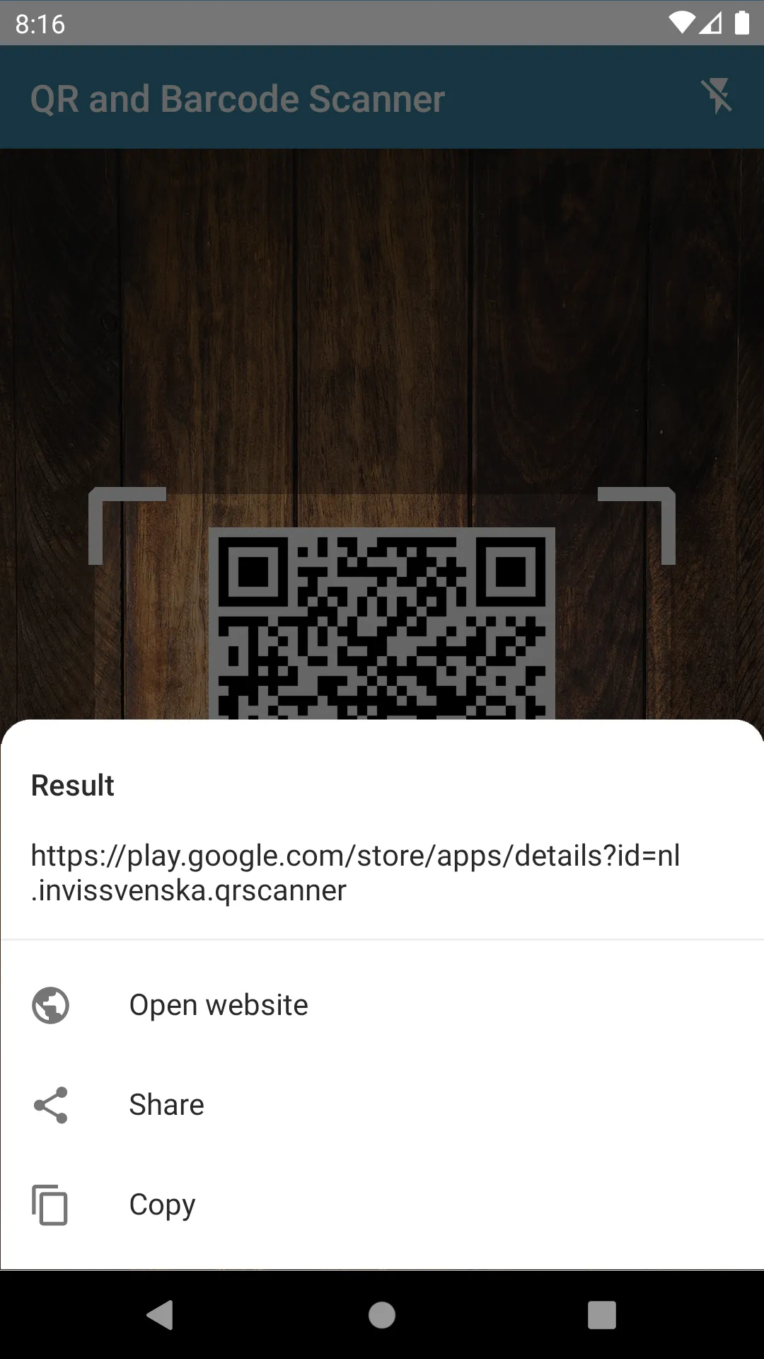 QR and Barcode Scanner | Indus Appstore | Screenshot