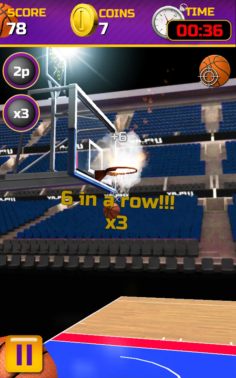 Swipe Basketball | Indus Appstore | Screenshot