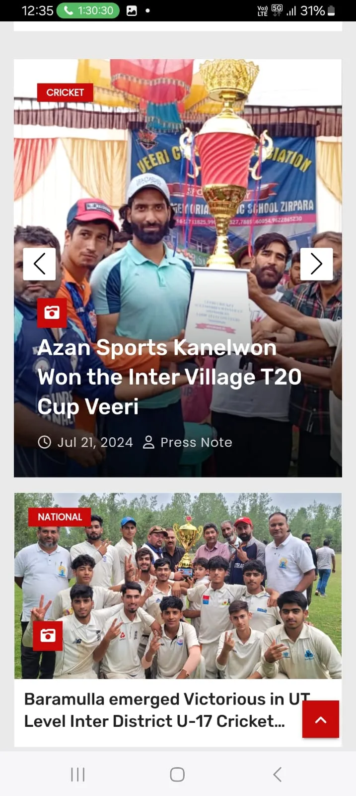 JKSportstime | Indus Appstore | Screenshot