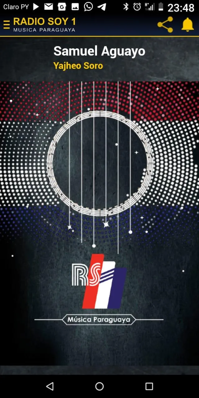 Música Paraguaya RS1 | Indus Appstore | Screenshot