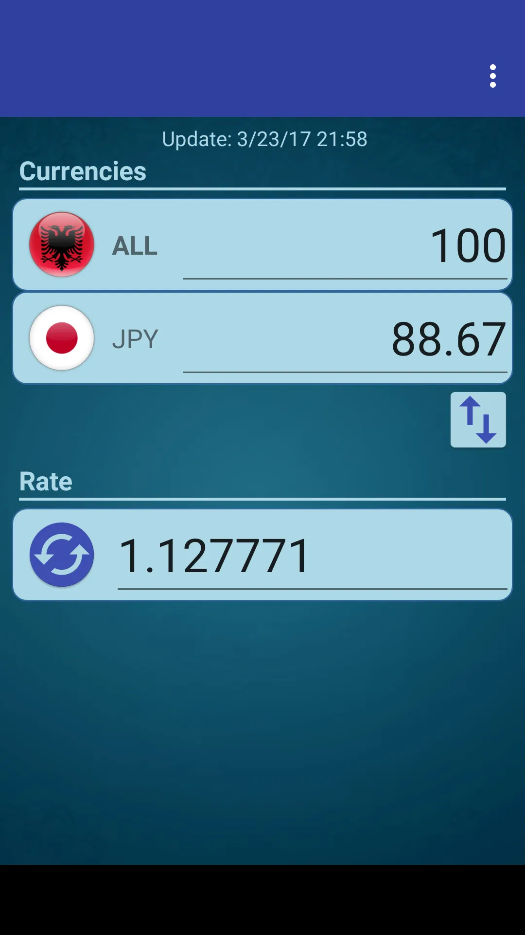 Japan Yen x Albanian Lek | Indus Appstore | Screenshot