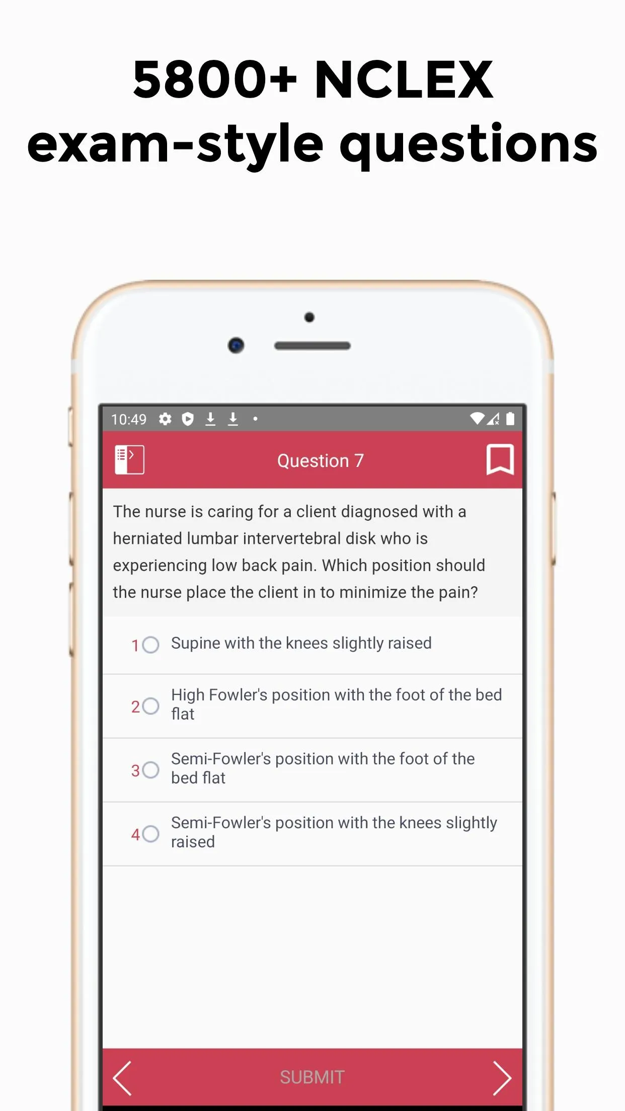 NCLEX RN Q&A Tutoring Saunders | Indus Appstore | Screenshot