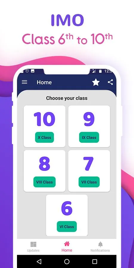 IMO 2025 : Class 10th to 6th | Indus Appstore | Screenshot