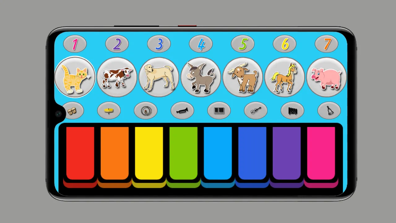 Kids Piano: Baby's Piano | Indus Appstore | Screenshot