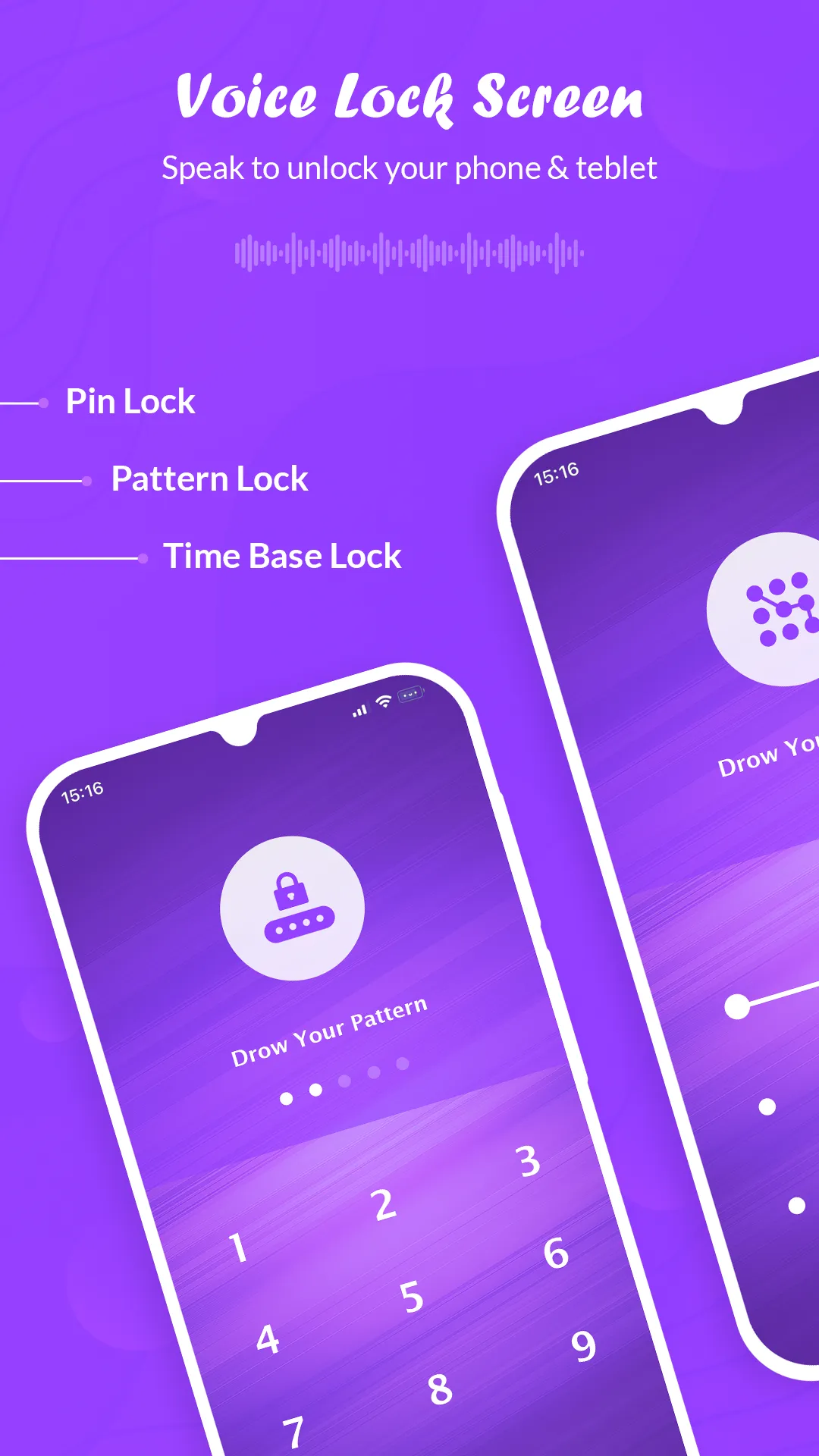 Voice Screen Lock : Voice Lock | Indus Appstore | Screenshot