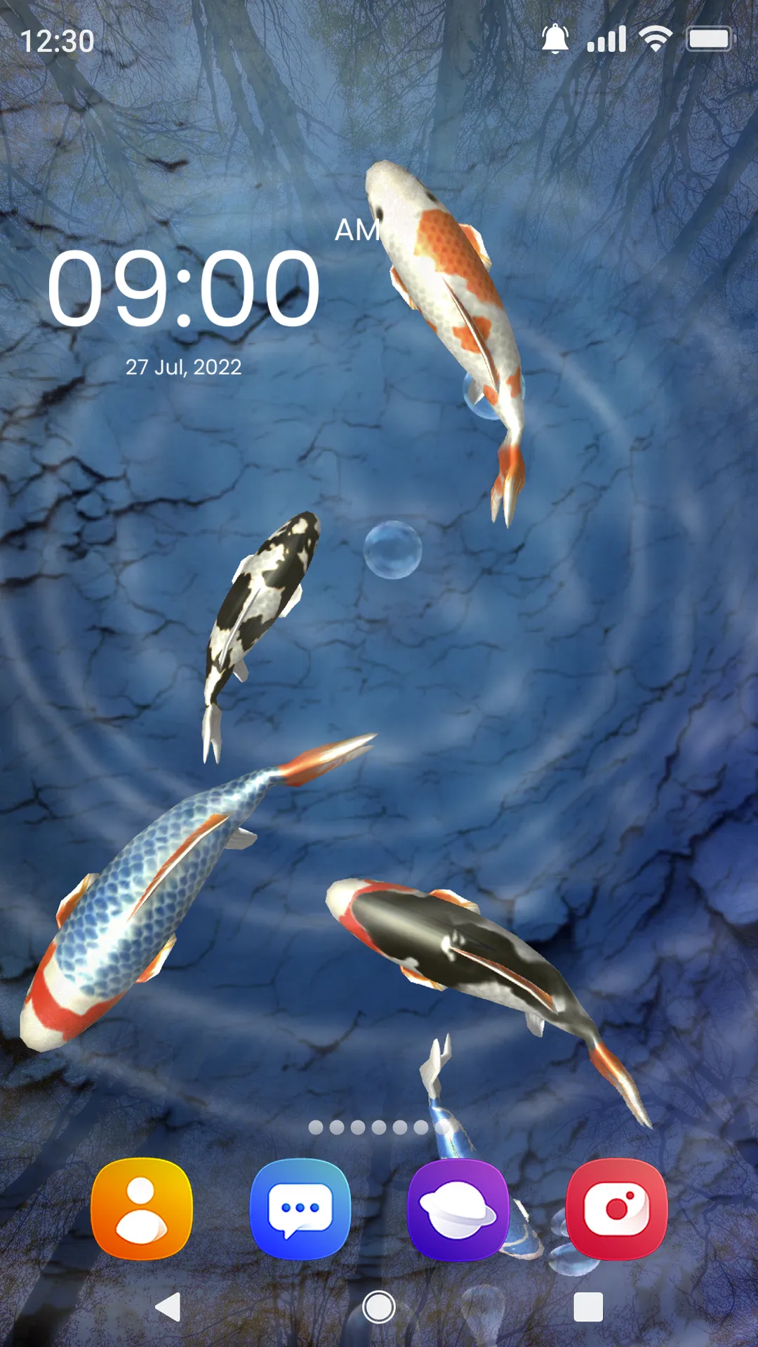 Fish Live Wallpaper 3D Touch | Indus Appstore | Screenshot