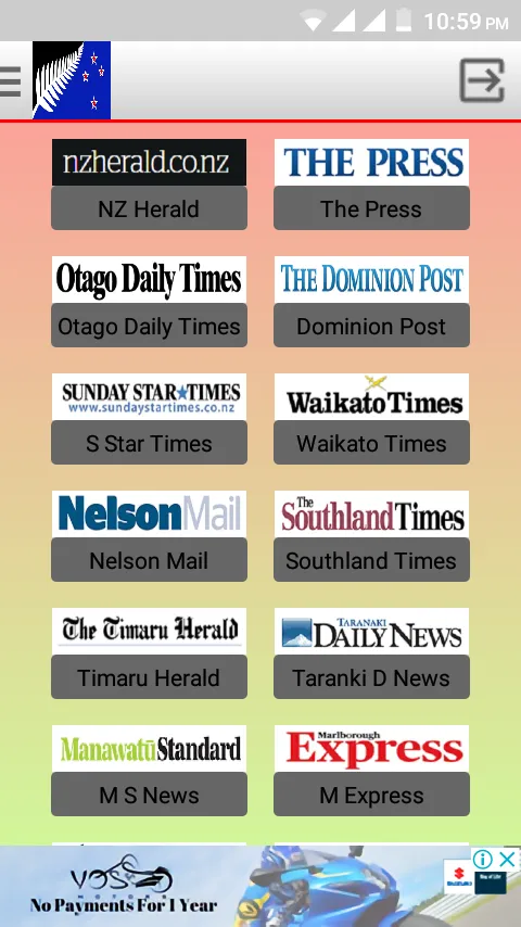 New Zealand Newspapers | Indus Appstore | Screenshot